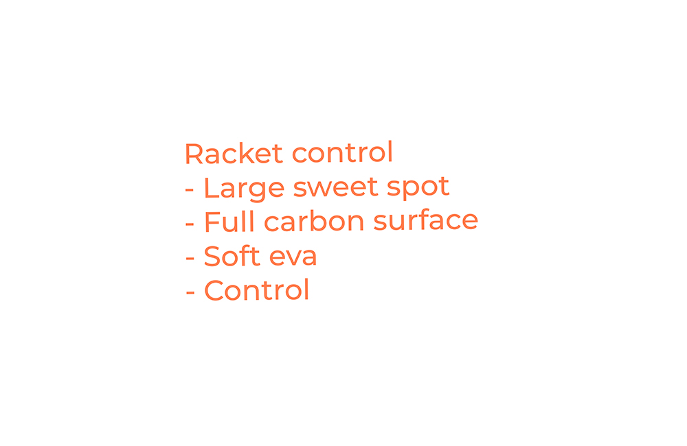 Padelracket control details